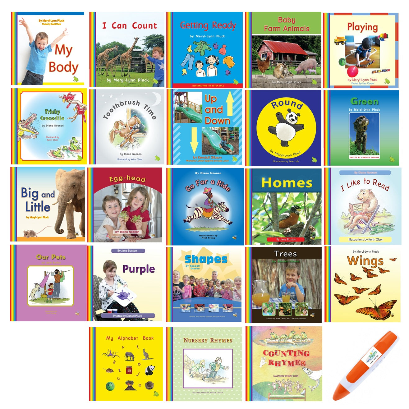 23-Book Set: miniRAINBOWS