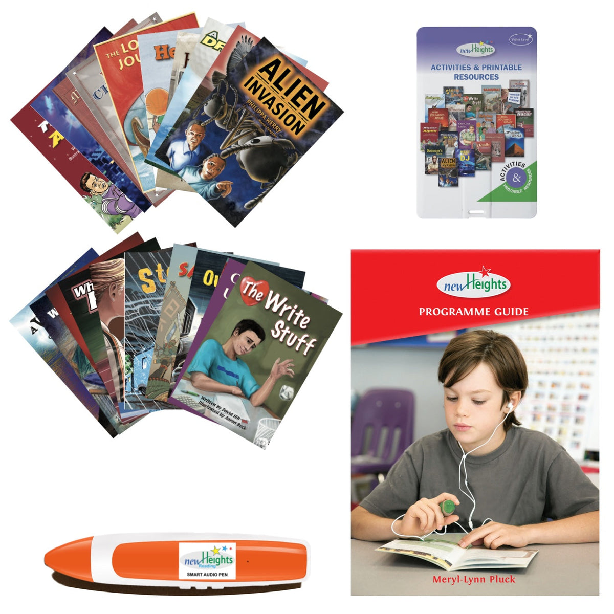 Guaranteed Reading Improvement Kits: equiv. Reading Level in Age: 6-12yrs